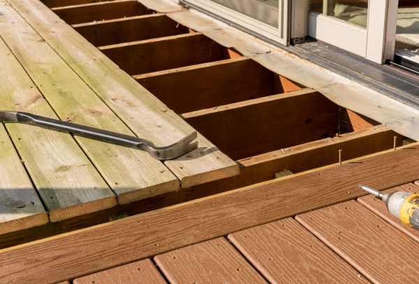 Cost of Old Deck Repair in La Crosse