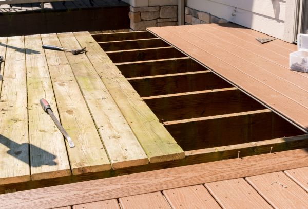 Deck Floor Replacement in La Crosse