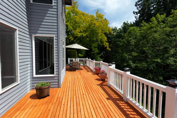 Cost of Cedar Deck Construction in La Crosse