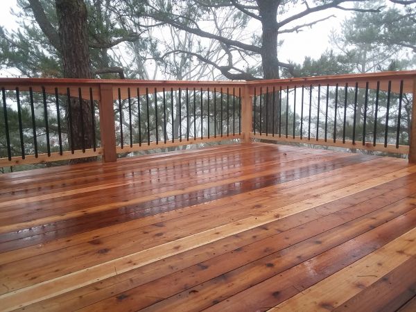 Cost of Cedar Deck Repair in La Crosse